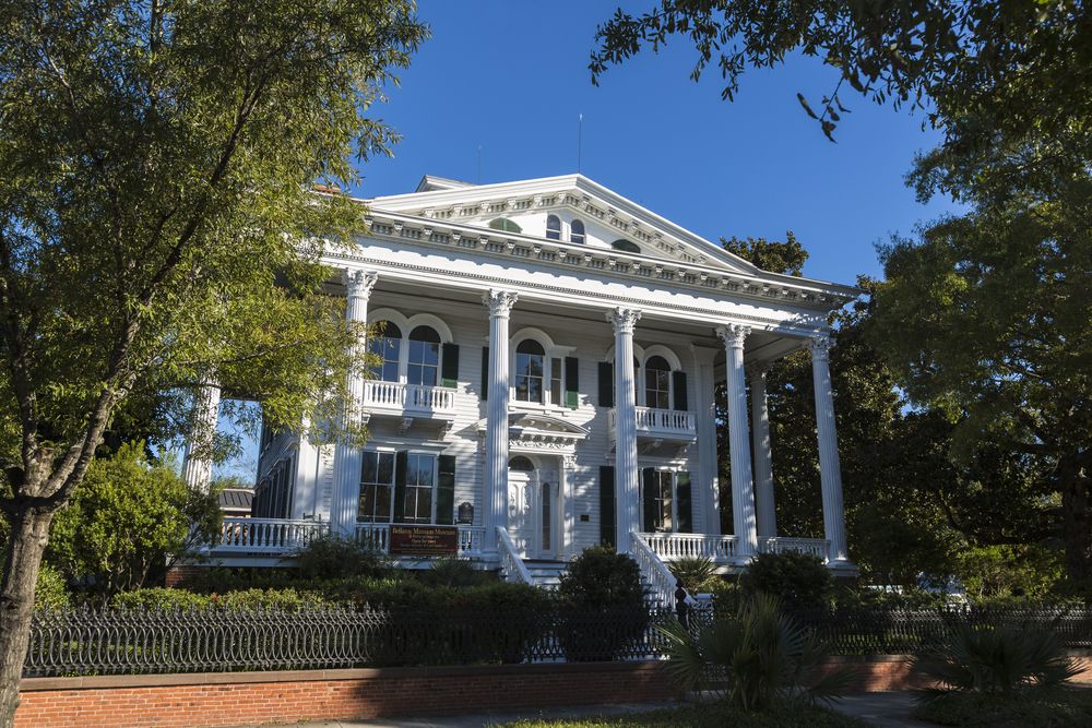 Exterior of the Bellamy Mansion Museum