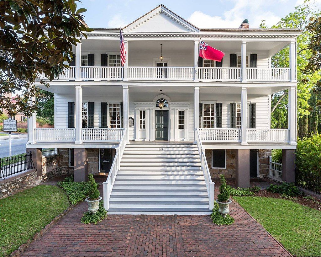 Exterior of the Burgwin-Wright House