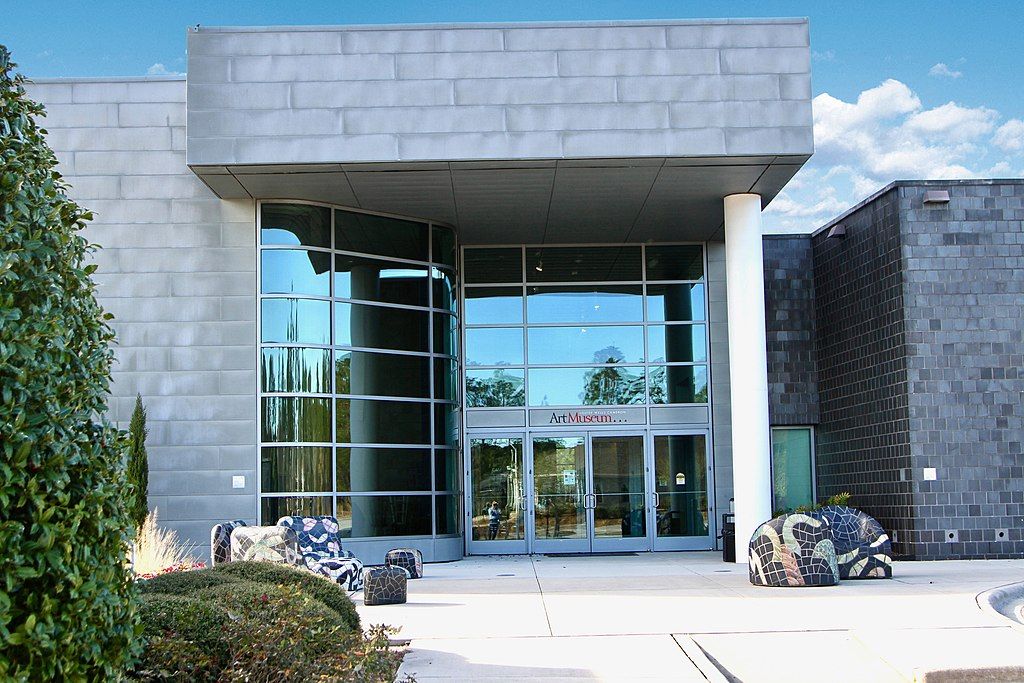 Entrance to the Cameron Art Museum