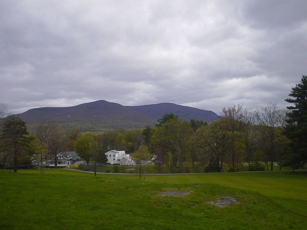 South face of Overlook Mountain from Woodstock