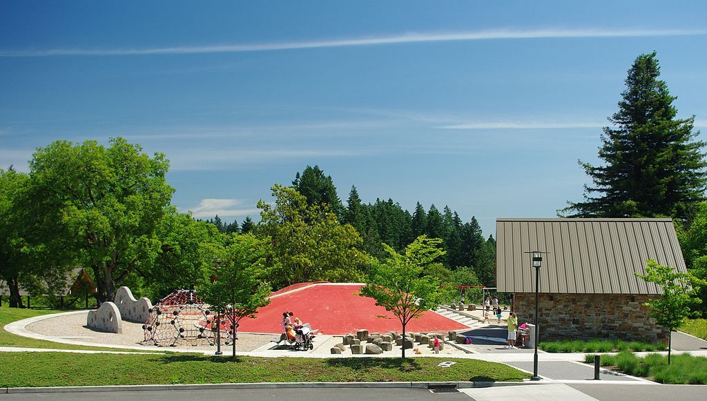 Playground at Memorial Park