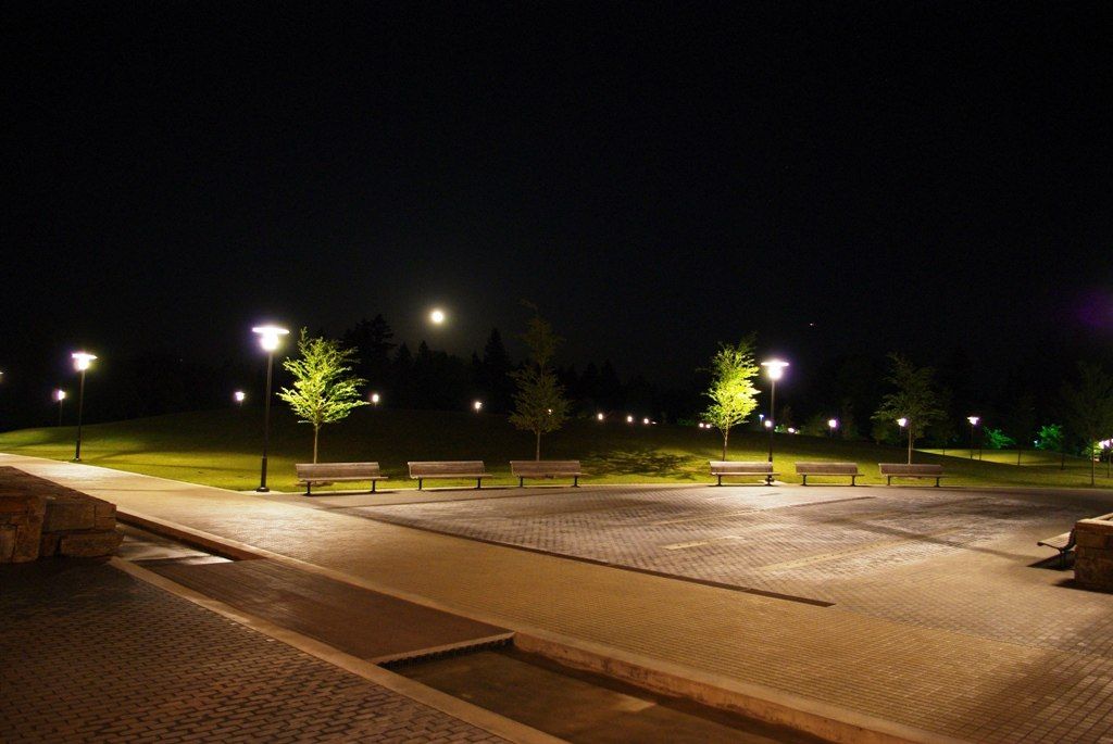 Night scene at Murase Plaza Park