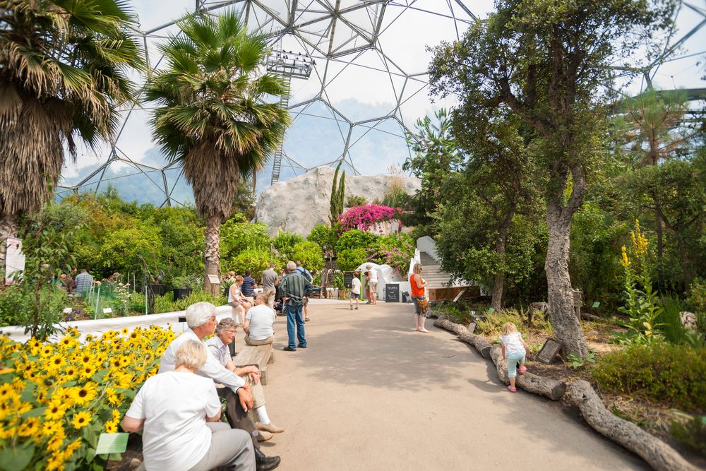 Inside View of Eden Project