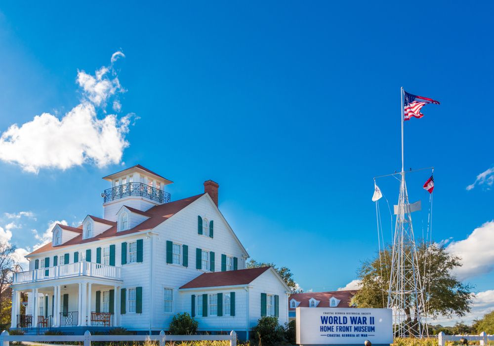 Front View of World War II Home Front Museum