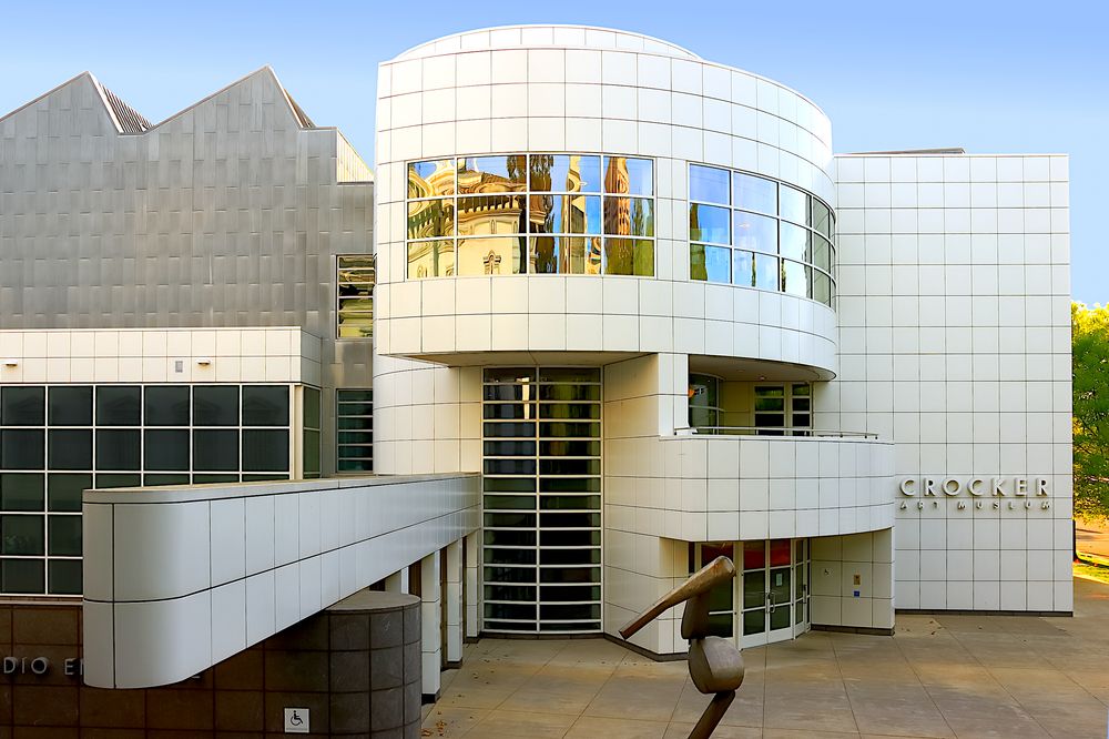 Exterior of the Crocker Art Museum