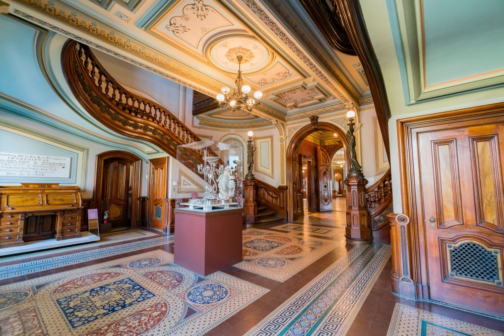 Interior of the Crocker Art Museum