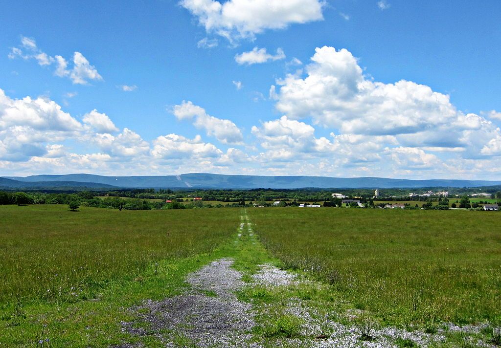 The battlefield of Cedar Creek Historical Park