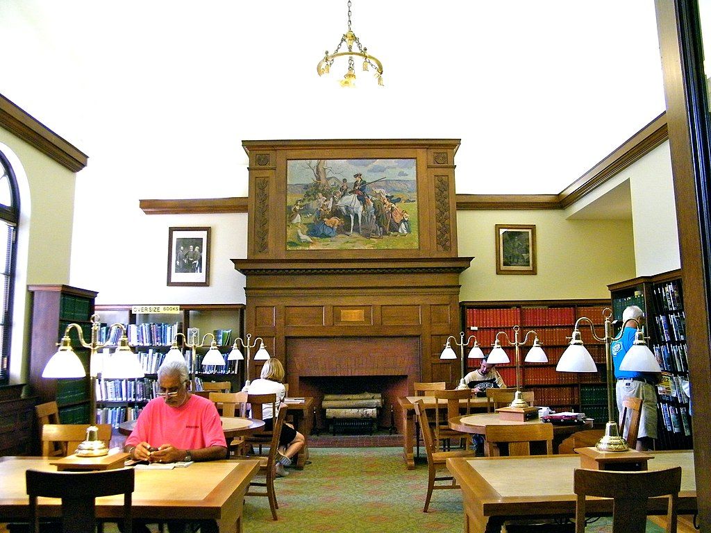 Interior of Handley Regional Library