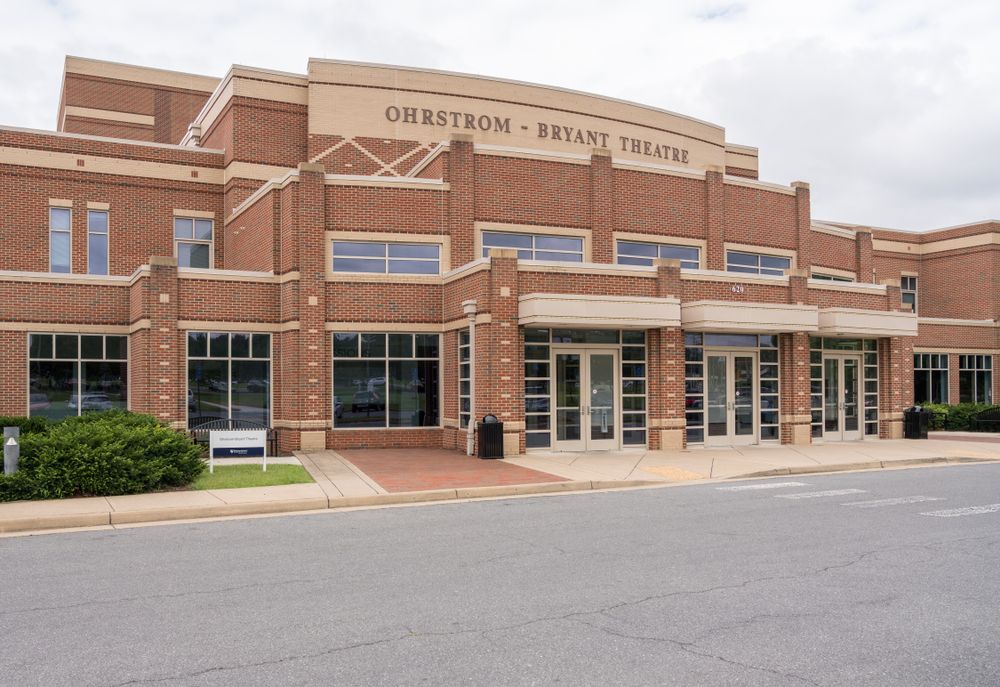 Exterior of Ohrstrom-Bryant Theatre
