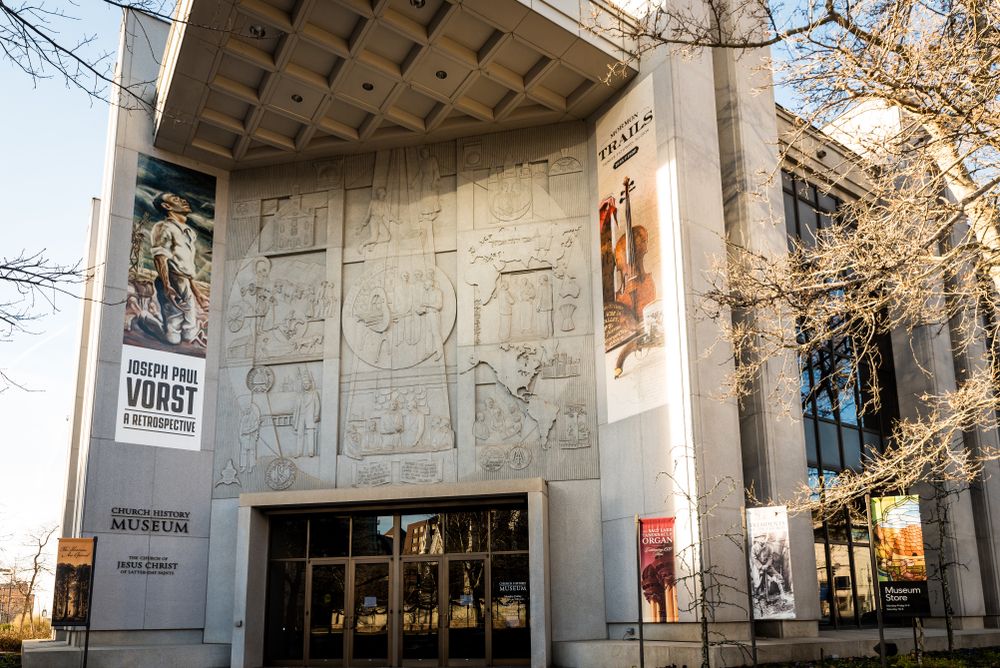 Entrance to the Church History Museum