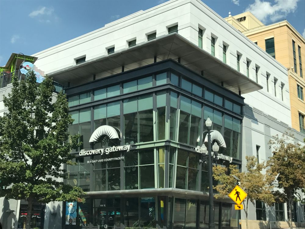 Exterior of Discovery Gateway Children’s Museum