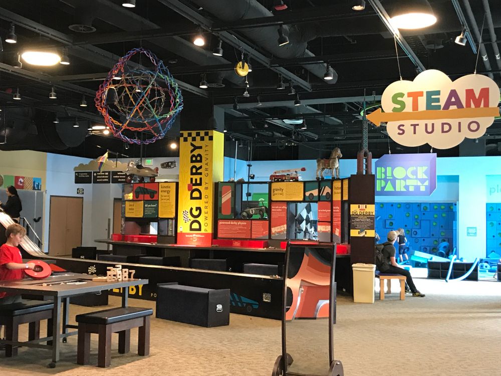 Interior of Discovery Gateway Children’s Museum