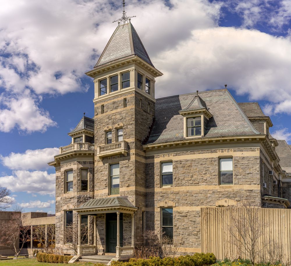 Glenview mansion at the Hudson River Museum