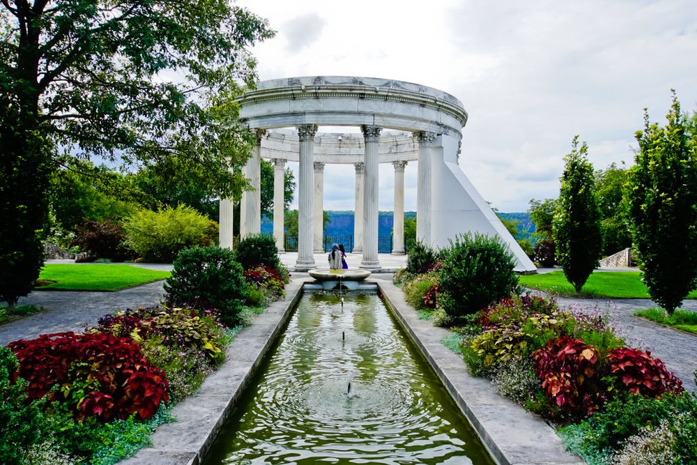 Sky temple at Untermyer Gardens Conservancy