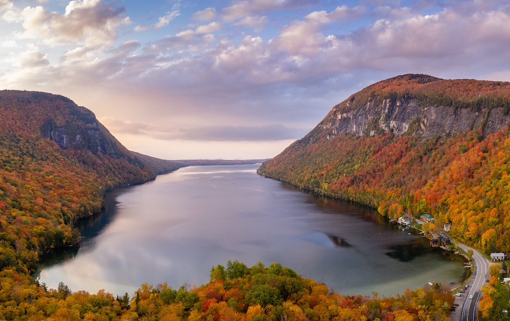 Lake Willoughby in Vermont
