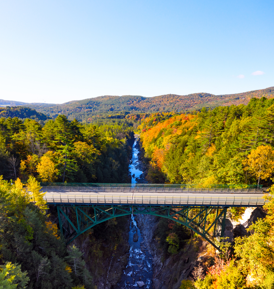 Quechee Gorge in Vermont