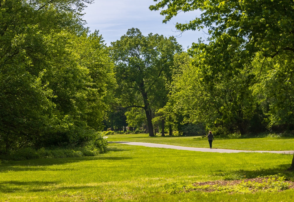 Saddle River County Park in Bergen County, NJ