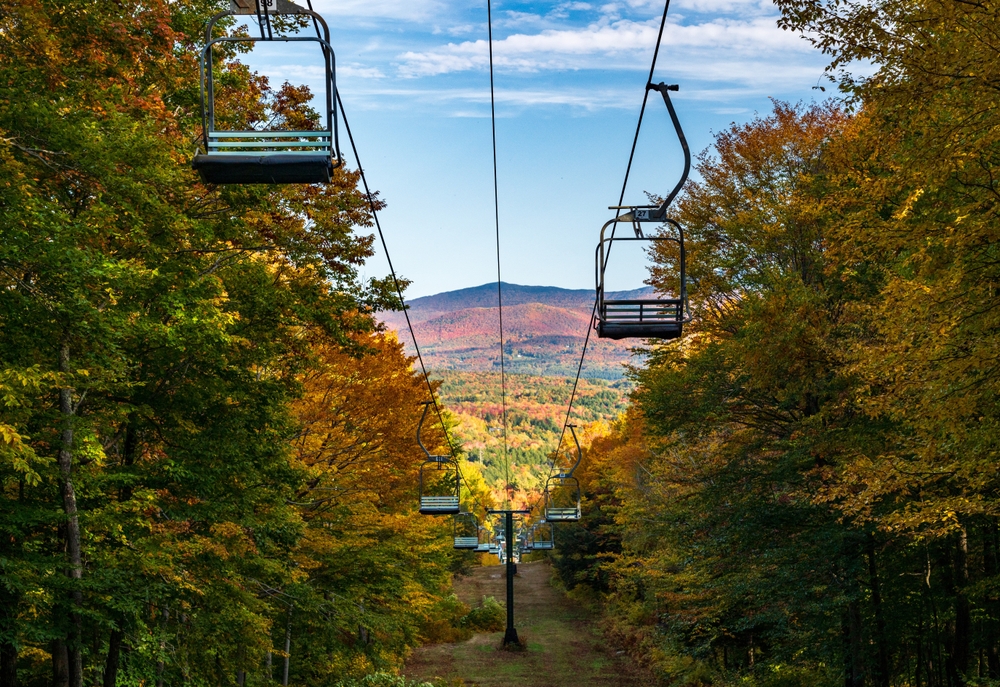 Green Mountains in Vermont