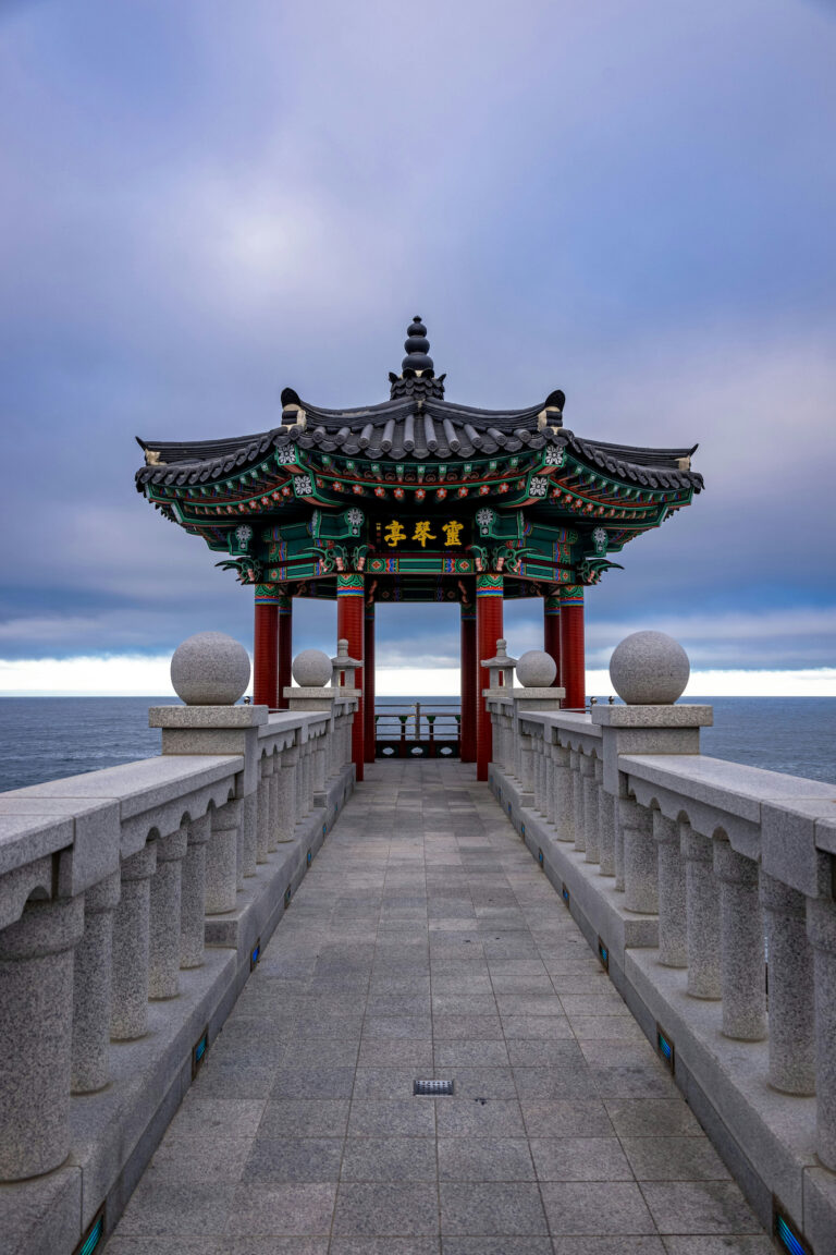 The Sunrise Pavilion in Sokcho