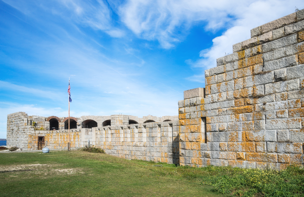 Abandoned Forts of Coastal Maine in New England