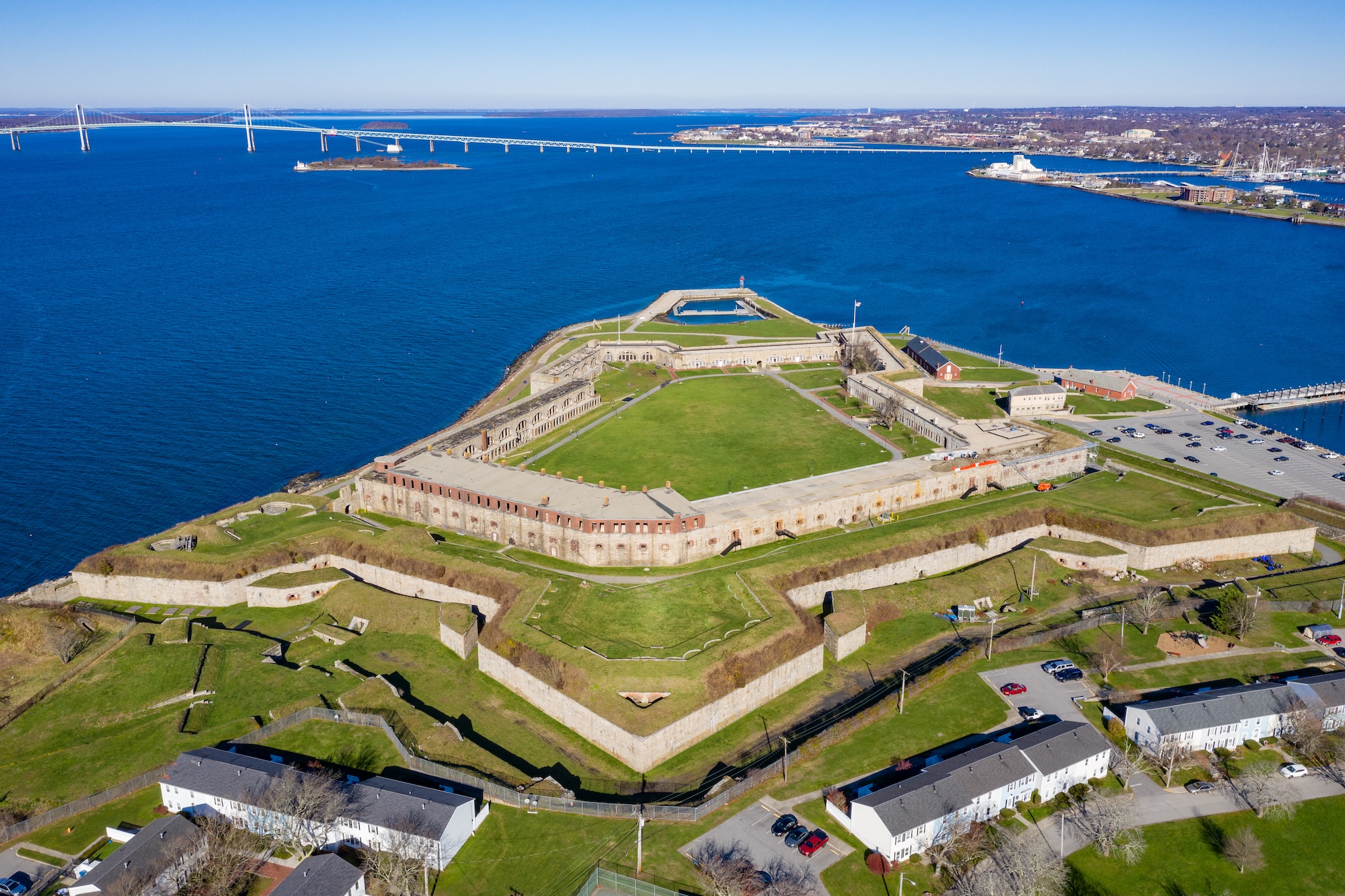 Fort Adams State Park in Newport, RI
