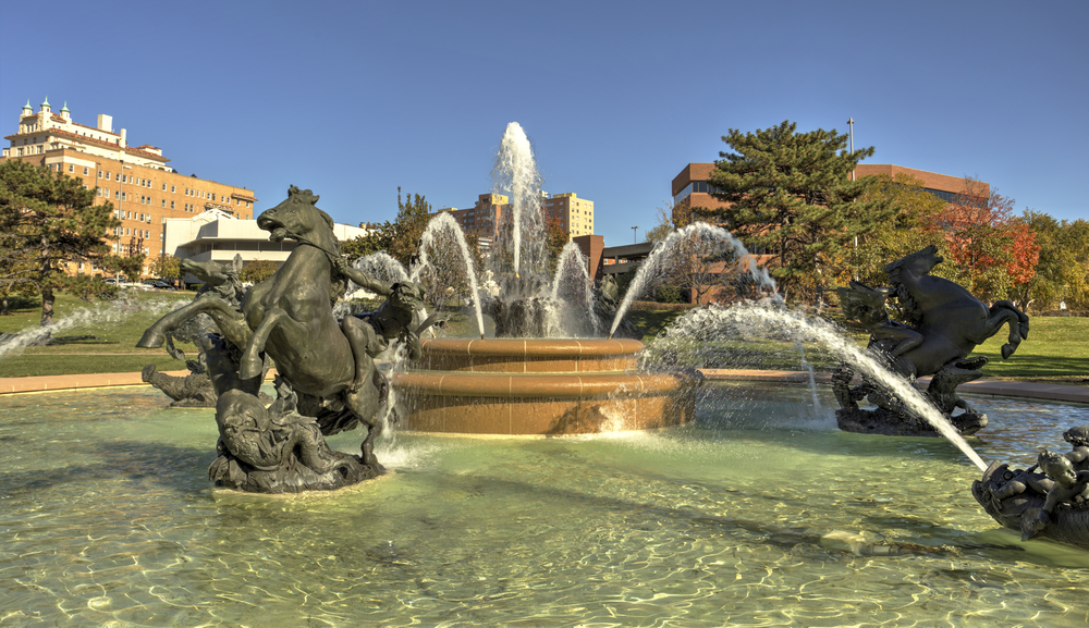 J.C. Nichols Memorial Fountain in Kansas City, MO