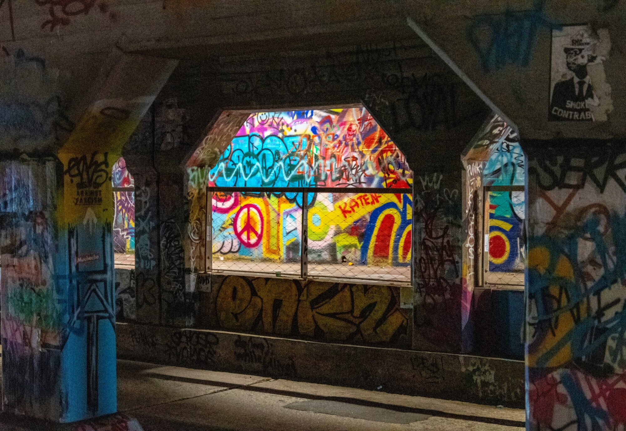 Krog Street Tunnel in Atlanta, GA