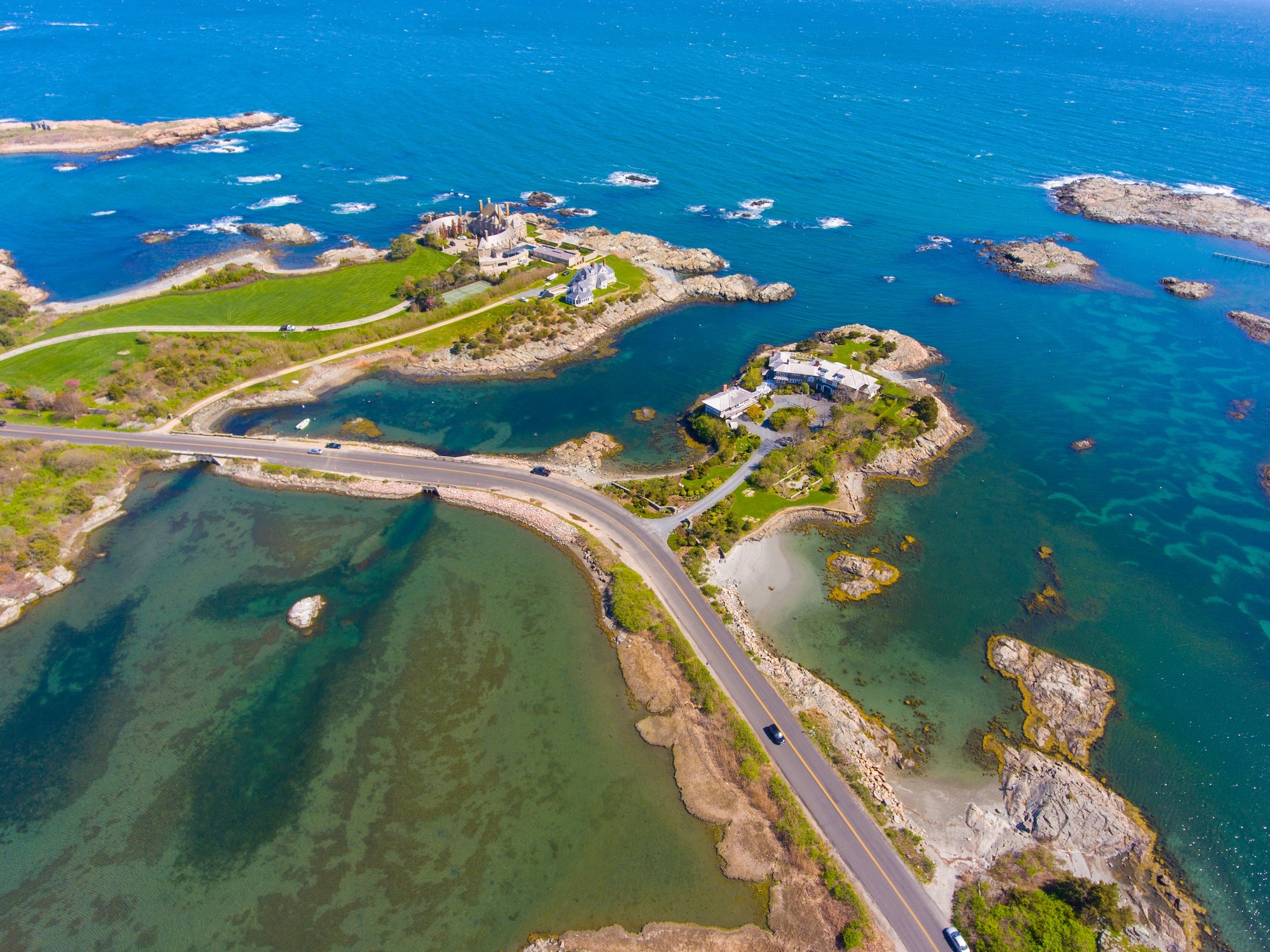 Ocean Drive in Newport, RI