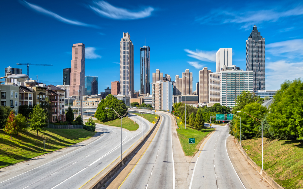 Jackson Street Bridge in Atlanta, GA