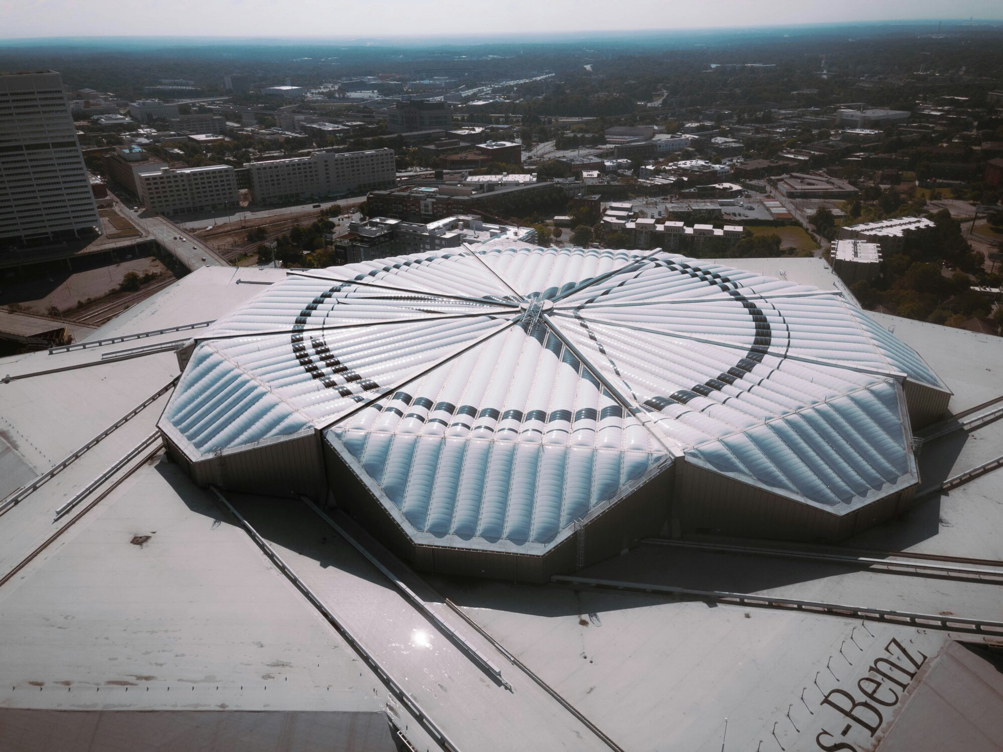 Mercedes-Benz Stadium in Atlanta, GA