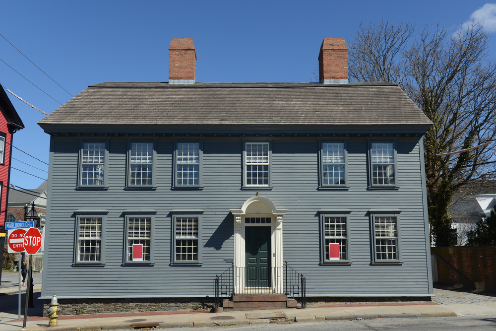 Thames Street in Newport, RI